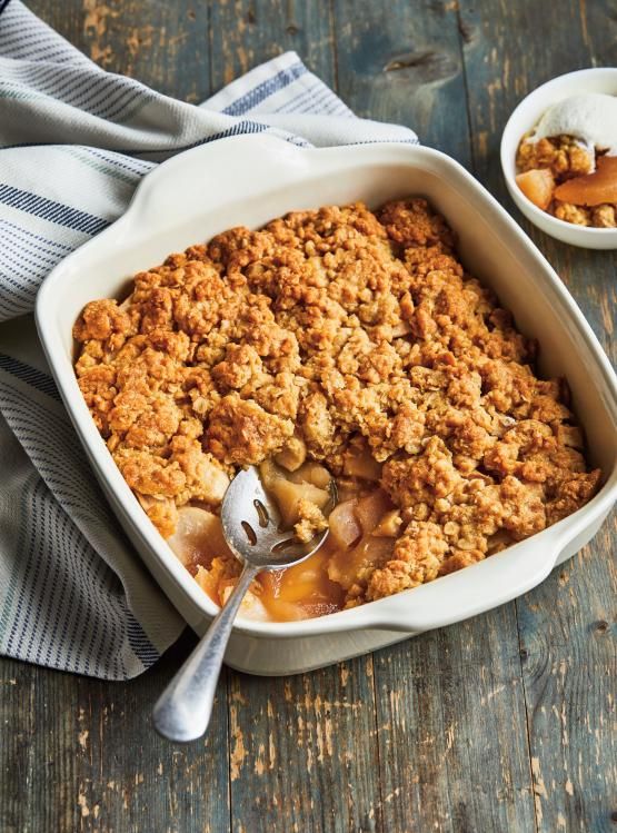 Apple crumble